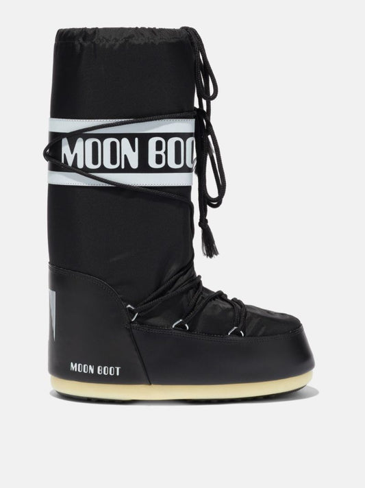 MOON BOOT ICON NYLON N001 BLACK